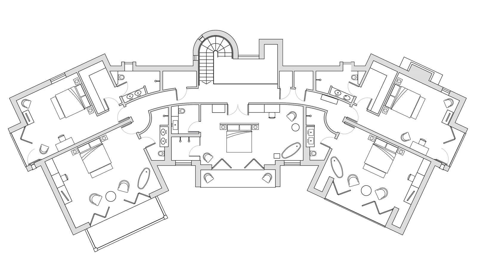 View the floorplan of Little Polgarron Booby’s Bay Cornwall
