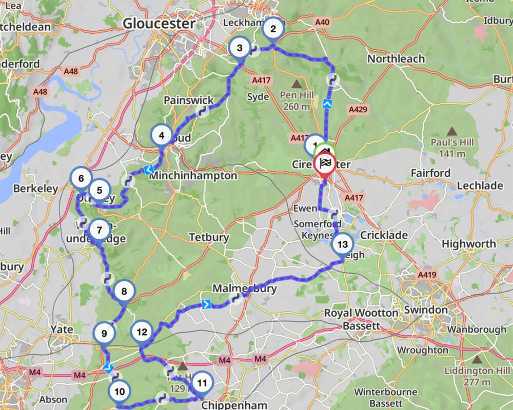 Cotswolds Route 1