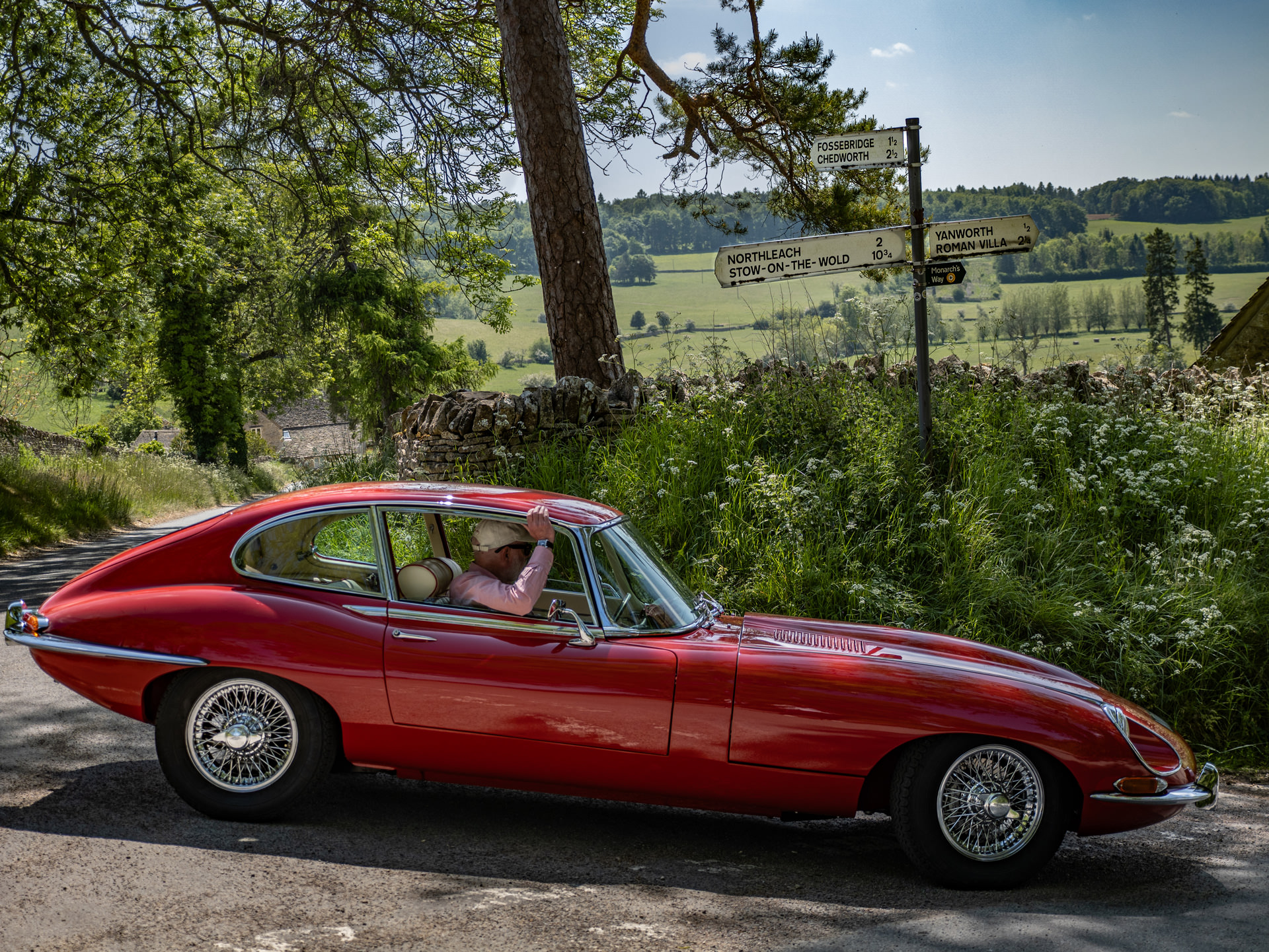 Jaguar Series 1.5 E Type for hire Picnic 23